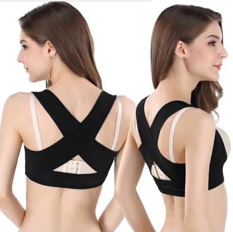 AlignWear | Posture Corrector for Women – Adjustable Support – Back Pain Relief – Confidence Booster