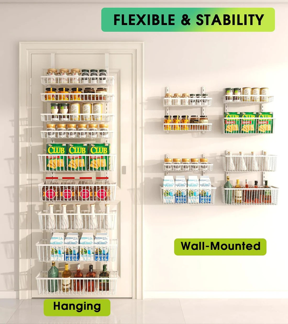 Over The Door Pantry Organizer