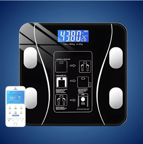 BodyMetrics Smart Body Composition Scale | BMI Fat Scale - Measures Weight - Calculates Body Fat - Tracks Fitness