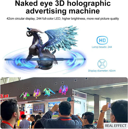 3D Hologram Magic Fan